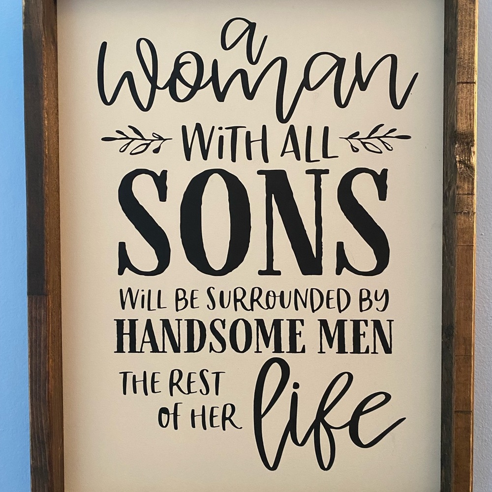 Wooden Sign